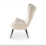 Кресло Halmar JUKON (кремовый/черный)