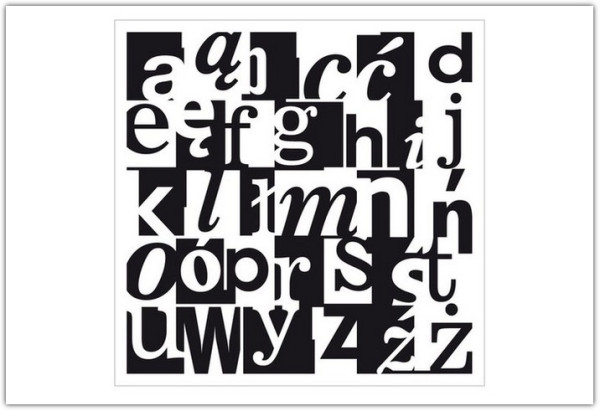 Накладка 527X525 YU TYPOGRAFIA белый по цене 3 647 руб. в магазине Другая Мебель в Красноярске