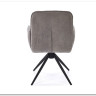 Стул кухонный Halmar K574 поворотный (серый/черный)