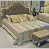 Купить Кровать с мягким изголовьем 180*200 Romantic R418-K02-AG-B01 с доставкой по России по цене производителя можно в магазине Другая Мебель в Красноярске