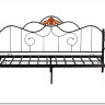 Купить Кровать Federica (mod. AT-881) 90*200 см (Day bed), красный дуб/черный с доставкой по России по цене производителя можно в магазине Другая Мебель в Красноярске
