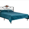 Купить Кровать Federica (mod. AT-881) 160*200 (Queen bed), красный дуб/черный с доставкой по России по цене производителя можно в магазине Другая Мебель в Красноярске