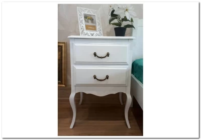 Тумба прикроватная 2 ящика из массива бука Авиньон