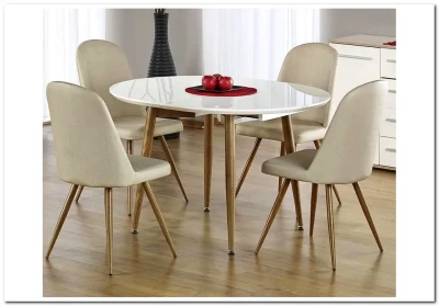 Стул кухонный Halmar K214 (кремовый/дуб медовый)