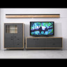 Тумба Грейс KOM2W1D2S BRW по цене 27 410 руб. в магазине Другая Мебель в Красноярске