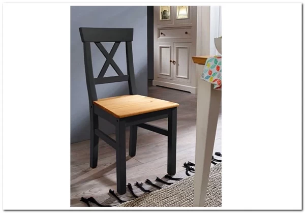 Стул Форест серый 7012/бейц-масло по цене 6 791 руб. в магазине Другая Мебель в Красноярске