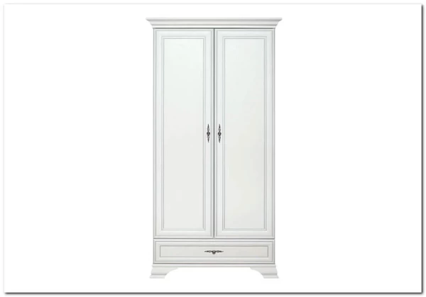 Шкаф Кентаки SZF2D1S белый БРВ