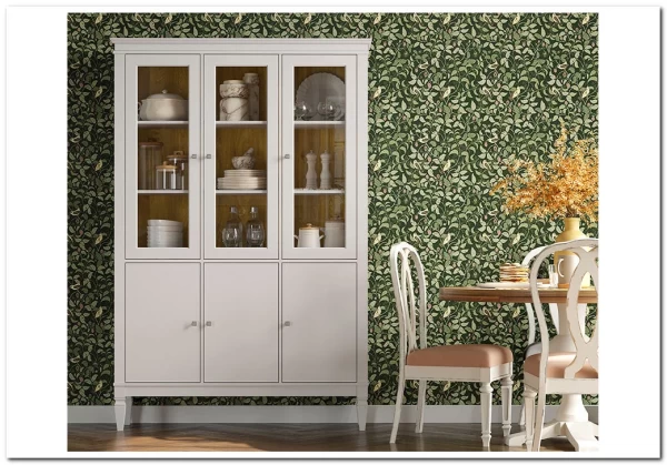 Шкаф для посуды Ольса-С 330 из массива сосны