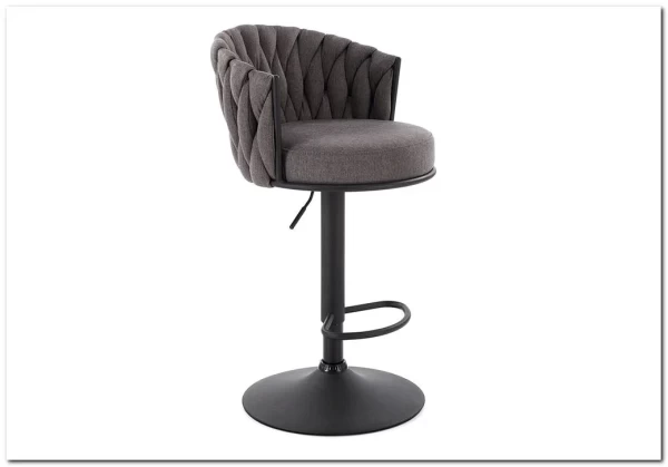 Стул барный Halmar H125 (серый/черный)