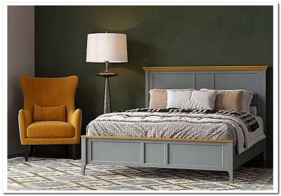 Кровать Квадро-С 180 из массива сосны 