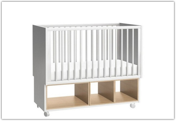 Купить Детская кроватка 60X120 4You by VOX BV белый/дуб с доставкой по России по цене производителя можно в магазине Другая Мебель в Красноярске