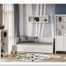 Шкаф Ева (Хельга) REG2D/125 белый BRW 