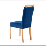 Стул кухонный Halmar CLARION Monolith 77 (синий/дуб медовый)
